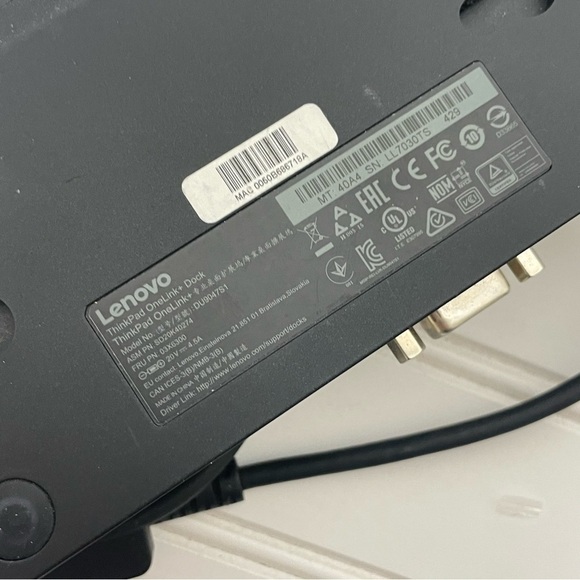 Lenovo ThinkPad OneLink + Dock DU9047S1 - Picture 5 of 7
